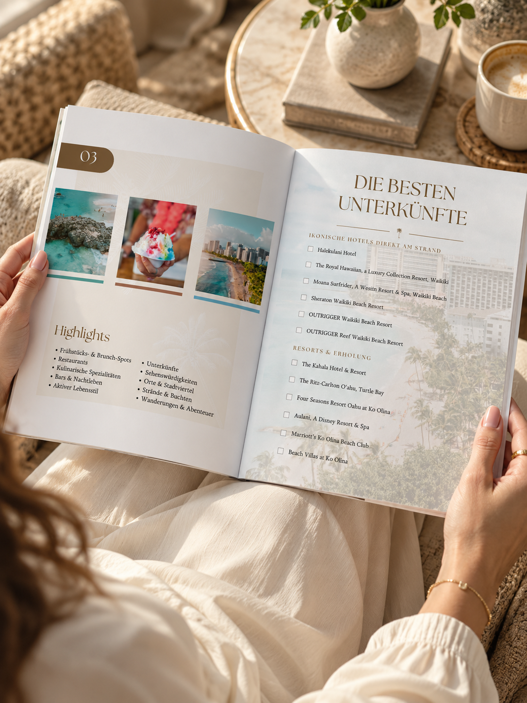 Oahu Hawaii Reiseguide PDF (Deutsch & Englisch) – Vorschau 3 von 3